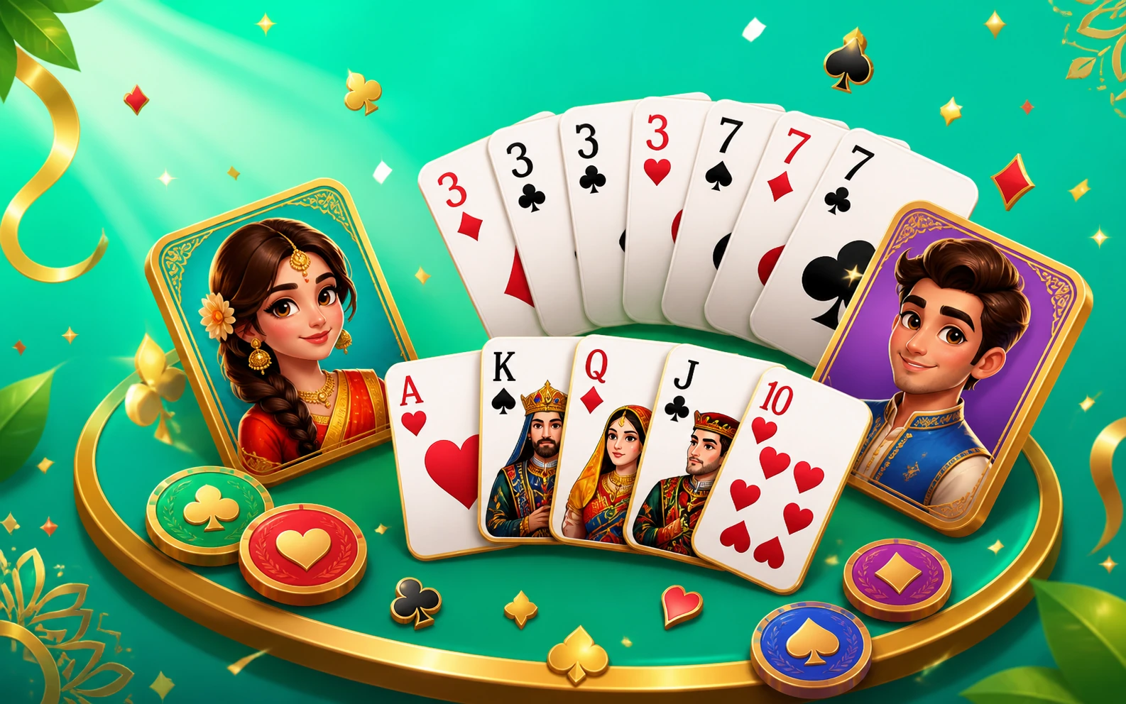 Rummy game artwork